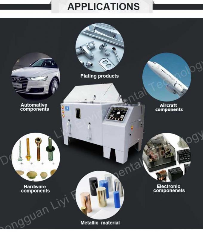 Liyi पेंट साल्ट फॉग जंग परीक्षण उपकरण चैंबर साल्ट स्प्रे टेस्ट मशीन 0